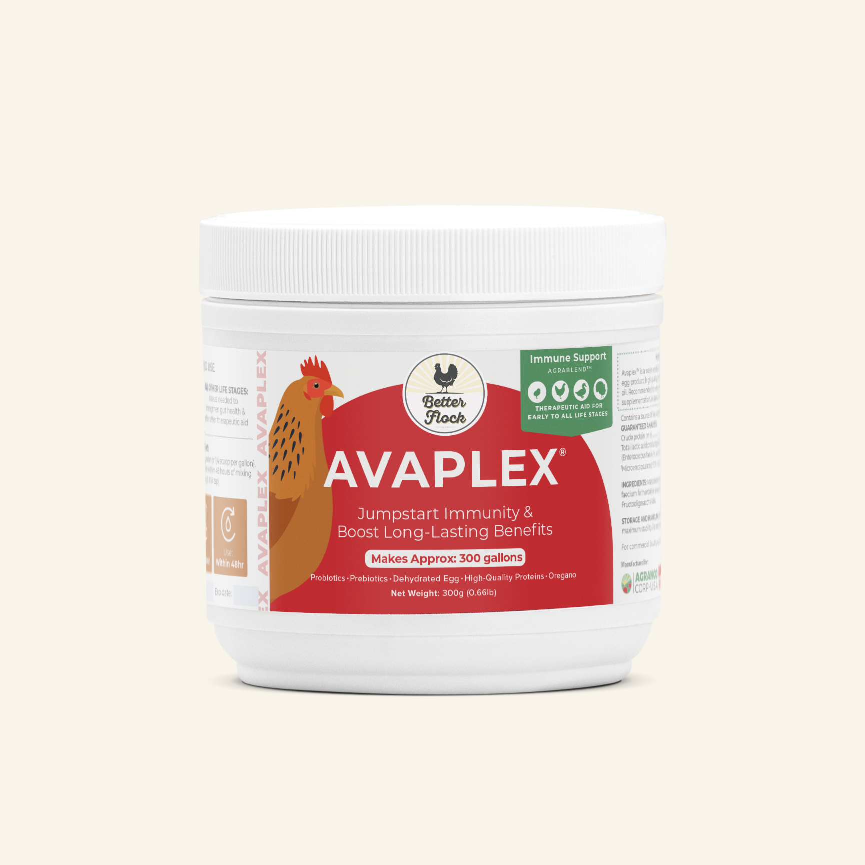 Avaplex®: Natural Antibodies & Advanced Probiotic for Immune Support